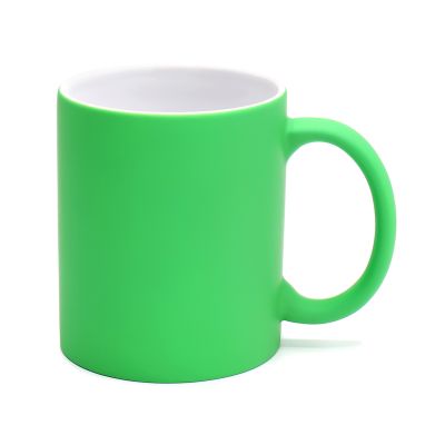Кружка "Bonn Soft", софт тач, светло-зеленая-0