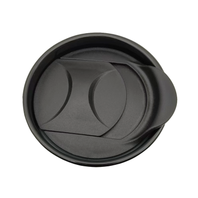 Кружка керамическая с деревянной манжетой Nexus, чёрная-2