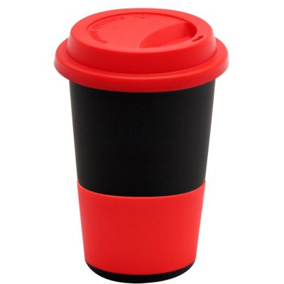 Кружка Magic To Go, черный/красный-0