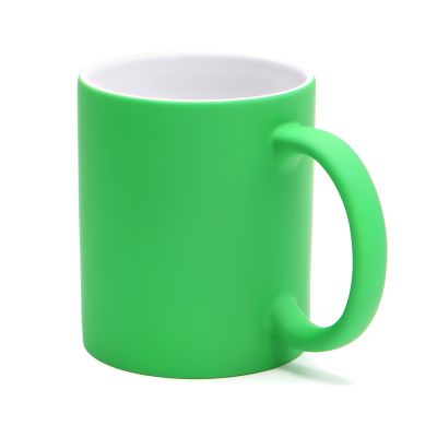 Кружка "Bonn Soft", софт тач, светло-зеленая-1