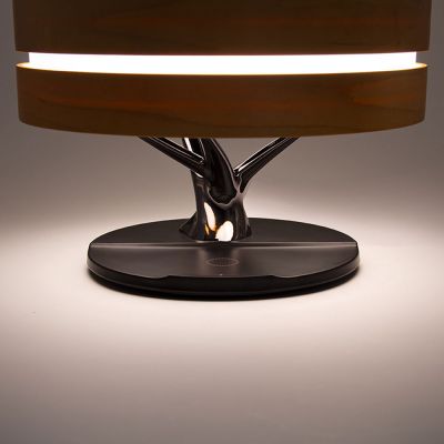 Интерьерная лампа с колонкой и беспроводной зарядкой Aronda-7