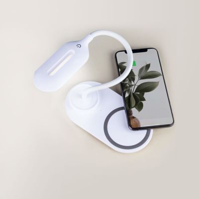 Настольная лампа с беспроводной зарядкой Duos-4