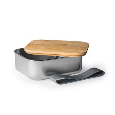 Ланчбокс (контейнер для еды) KORLAN, Серебро-0