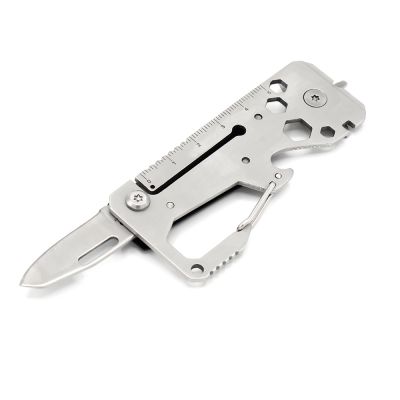 Мультиинструмент Бремен, серебристый c чёрным-1