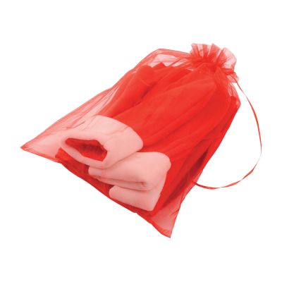 Набор в зимнюю стужу, шапка, шарф, варежки в чехле  529701-1