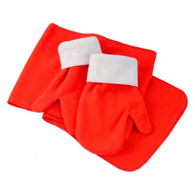 Набор в зимнюю стужу, шапка, шарф, варежки в чехле  529701-0