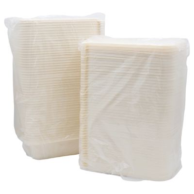 Набор контейнеров с крышкой из кукурузного крахмала,  500 мл (50шт)-1