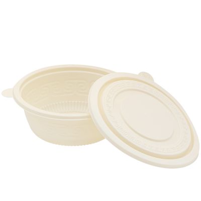 Набор контейнеров (супница) из кукурузного крахмала,  600 мл (50 шт)-2