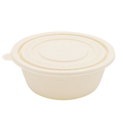 Набор контейнеров (супница) из кукурузного крахмала,  600 мл (50 шт)-3