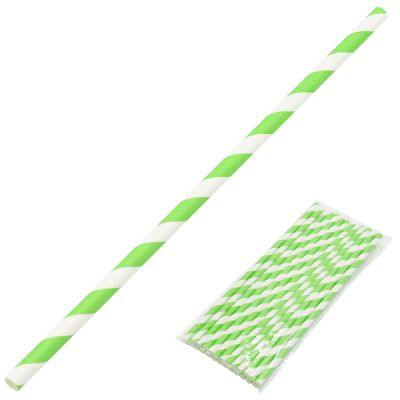 Набор цветных бумажных трубочек , размер 197*6 мм (50 шт)-0