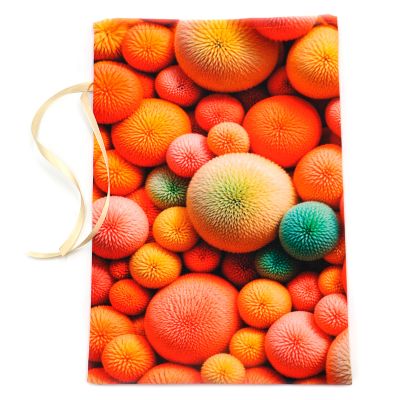 Мешочек подарочный Колорит (20*30см) с атласной ленточкой в боковом шве-0