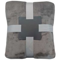 Плед FLANNEL, серый