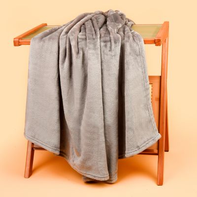 Плед FLANNEL, серый-8