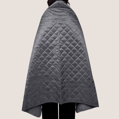 Плед PONCHO, тёмно-серый-2
