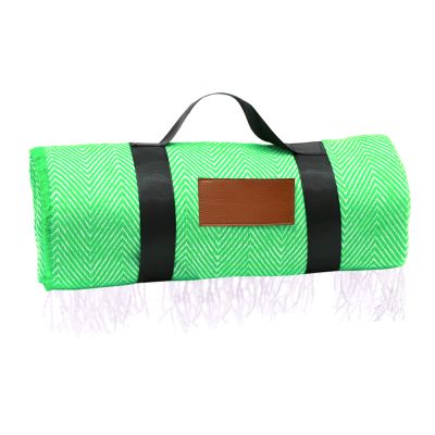 Плед акриловый Samum, зеленый-0