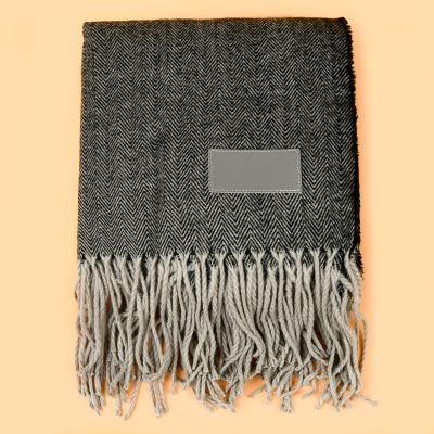 Плед BLANEX, темно-серый-1