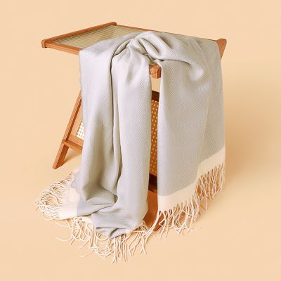 Плед акриловый WINTER, серый-5