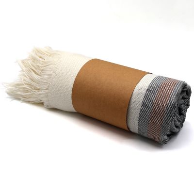 Плед полушерстяной EDITA, бежевый-0