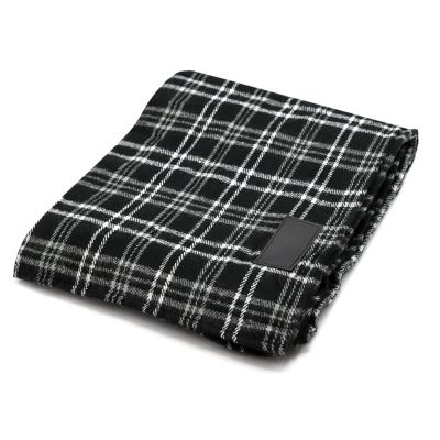 Плед акриловый Glasgo, черный-0