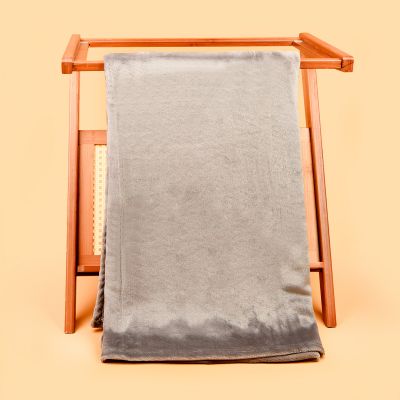 Плед FLANNEL, серый-5