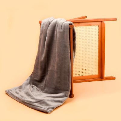 Плед FLANNEL, серый-7