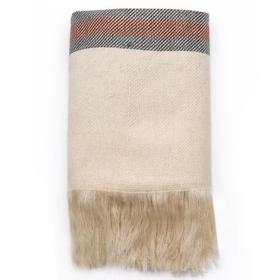 Плед полушерстяной EDITA, бежевый-1