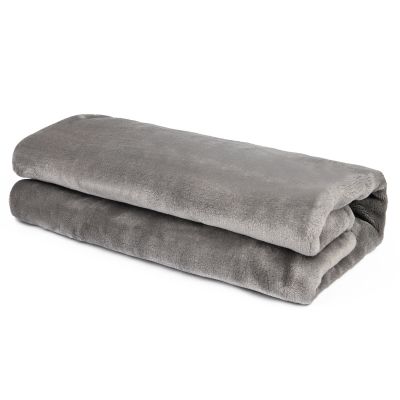 Плед FLANNEL, серый-1