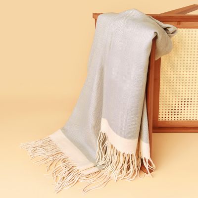 Плед акриловый WINTER, серый-6