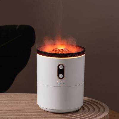 Светодиодный USB увлажнитель Volcano, белый-3