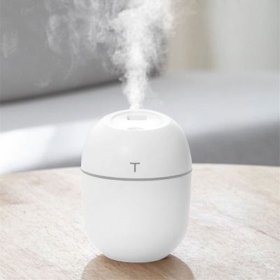 Светодиодный USB увлажнитель Egg, белый-1