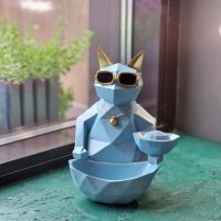 Статуэтка хранитель Кот фантазер, небесный