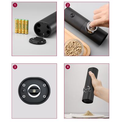 Мельница для специй Квиана, черный-2