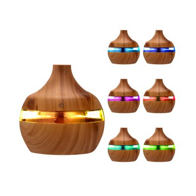 Светодиодный USB арома увлажнитель Holz-3