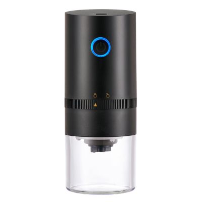 Портативная кофемолка "Полинара" с аккумулятором, черный-0