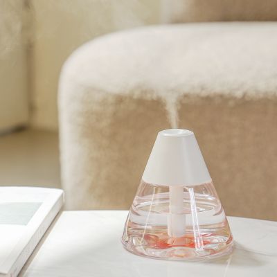 Светодиодный USB увлажнитель-аромадиффузор Cone, белый-3