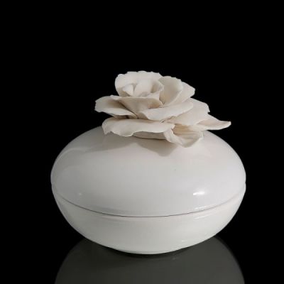 Шкатулка Beige Rose, кремовая-0