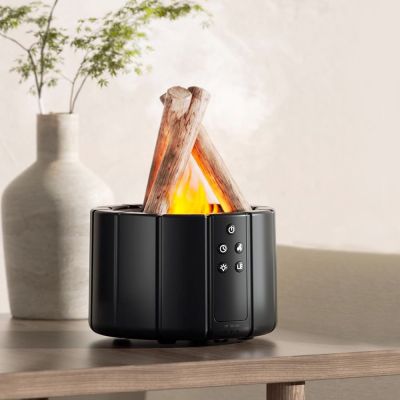 Светодиодный USB увлажнитель-аромадиффузор Bonfire, чёрный-4