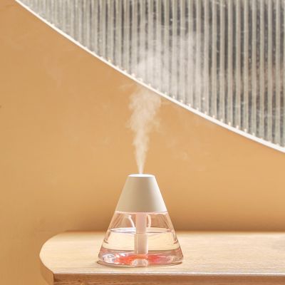 Светодиодный USB увлажнитель-аромадиффузор Cone, белый-7