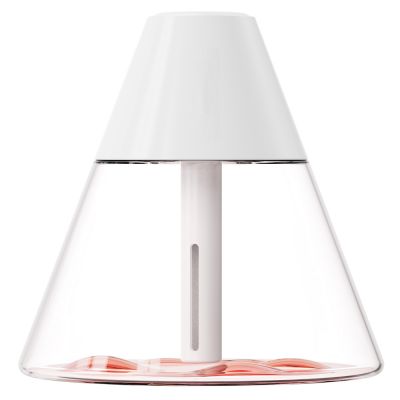 Светодиодный USB увлажнитель-аромадиффузор Cone, белый-0