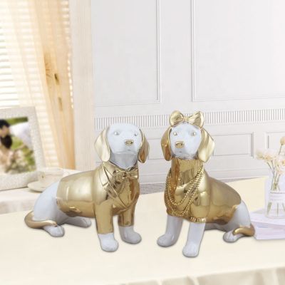 Набор статуэток "Влюбленные собачки"-0