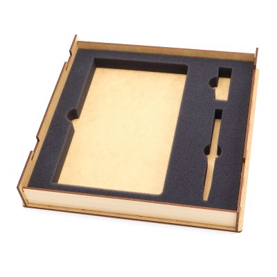 Ложемент 24,1х24,1х2 см (блокнот А5 + ручка + флешка)-1