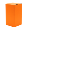Коробка глянцевая для термокружки Surprise, оранжевый