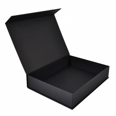 Складная коробка FlipTop 2 (27×22×9,5 см), черный-1