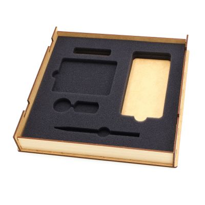 Ложемент 24,1х24,1х2 см (внеший аккум. + брелок + держатель для карт + ручка)-1