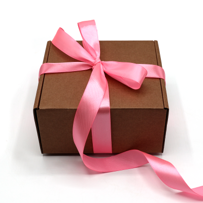 Лента атласная 150 см (ширина 2,5 см), розовый-1