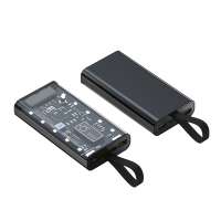 Внешний аккумулятор Wonder, 10000 Mah, черный