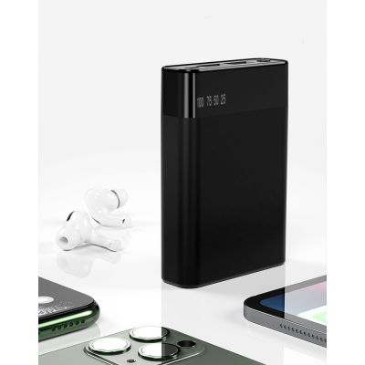 Внешний аккумулятор Apria, 10000 mAh, черный-2