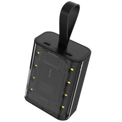 Внешний аккумулятор Courage, 5000 Mah, черный-0