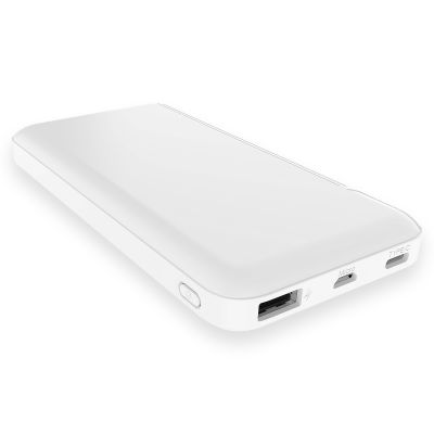 Внешний аккумулятор Optima, 10000 Mah, белый-1