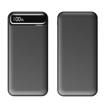 Внешний аккумулятор Groovy 10000 Mah с быстрой зарядкой, черный-2